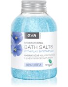 Eva Natura Flax Biocomplex koupelová sůl hydratační 600 g