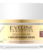 Eveline Cosmetics 24K Gold Vitamin C Gold Cream vyživující krém 70+ 50 ml