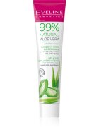 Eveline Cosmetics 99% Natural Aloe Vera zklidňující depilační krém linie bikin a podpaží 125 ml