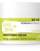 Eveline Cosmetics AHA + BHA Korean Rituals hydratační a vyhlazující pleťový krém 50 ml