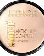 Eveline Cosmetics Art Make-Up lehký kompaktní minerální pudrový make-up s matným efektem odstín 32 Natural 14 g