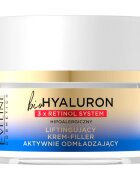 Eveline Cosmetics Bio Hyaluron 3x Retinol System denní a noční liftingový krém 50+ 50 ml