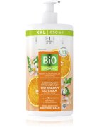 Eveline Cosmetics Bio Organic zjemňující tělový balzám se zpevňujícím účinkem 650 ml