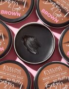 Eveline Cosmetics Brow & Go! stylingové mýdlo na obočí odstín Brown 25 g