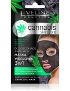 Eveline Cosmetics Cannabis čisticí jílová pleťová maska 7 ml