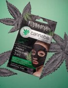 Eveline Cosmetics Cannabis čisticí jílová pleťová maska 7 ml