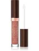 Eveline Cosmetics Choco Glamour hydratační lesklá rtěnka odstín 01 Ruby Chocolate 45 ml