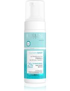 Eveline Cosmetics Clean Shot 2% Panthenol Complex jemná čisticí pěna se zklidňujícím účinkem 150 ml