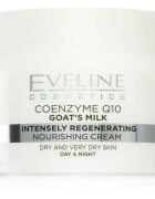 Eveline Cosmetics Coenzym Q10 & Goat's Milk hydratační krém na obličej s kozím mlékem 50 ml