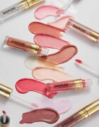 Eveline Cosmetics Diamond Glow třpytivý lesk na rty s kyselinou hyaluronovou odstín 11 Rose Nude 45 ml
