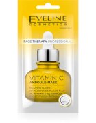 Eveline Cosmetics Face Therapy Vitamin C krémová maska pro rozjasnění pleti 8 ml