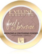 Eveline Cosmetics Feel The Bronze bronzující a konturovací pudr odstín 01 Milky Way 4 g