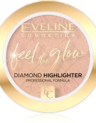 Eveline Cosmetics Feel The Glow rozjasňovač odstín 02 Beach Glow 42 g
