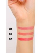 Eveline Cosmetics Flower Garden hydratační lesklá rtěnka odstín 02 4 g