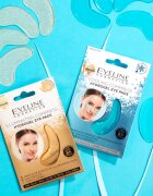 Eveline Cosmetics Gold Illuminating Compress hydrogelová maska na oční okolí se šnečím extraktem 2 ks