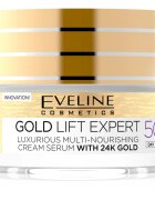 Eveline Cosmetics Gold Lift Expert denní a noční krém proti vráskám 50+ 50 ml