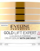 Eveline Cosmetics Gold Lift Expert luxusní zpevňující krém s 24karátovým zlatem 50 ml