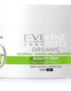 Eveline Cosmetics Green Olive denní i noční hydratační krém s protivráskovým účinkem s výtažkem z oliv 50 ml