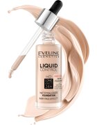 Eveline Cosmetics Liquid Control tekutý make-up s pipetou odstín 002 Soft Porcelain 32 ml