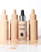 Eveline Cosmetics Liquid Control tekutý make-up s pipetou odstín 002 Soft Porcelain 32 ml