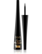 Eveline Cosmetics Liquid Precision 2000 Procent voděodolná oční linka odstín Black 4 ml