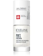 Eveline Cosmetics Nail Therapy Care & Colour kondicionér na nehty 6 v 1 odstín Golden Glow 5 ml