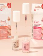 Eveline Cosmetics Nail Therapy Care & Colour kondicionér na nehty 6 v 1 odstín Rose 5 ml