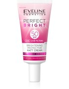 Eveline Cosmetics Perfect Bright SPF 50 ochranný matující krém na obličej SPF 50 30 ml
