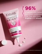 Eveline Cosmetics Perfect Bright SPF 50 ochranný matující krém na obličej SPF 50 30 ml