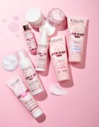 Eveline Cosmetics Pink Snail Glazed Skin Effect jemná čisticí pěna na obličej 150 ml