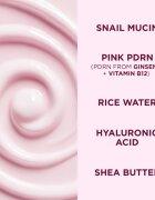 Eveline Cosmetics Pink Snail Glazed Skin Effect rozjasňující krém 50 ml