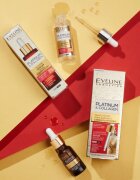 Eveline Cosmetics Platinum & Collagen Advanced Facial Serum Anti-Aging Treatment protivráskové sérum s kolagenem 30 ml