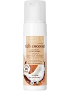 Eveline Cosmetics Rich Coconut jemná čisticí pěna s probiotiky 150 ml