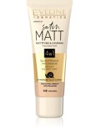 Eveline Cosmetics Satin Matt matující make-up se šnečím extraktem odstín 103 Natural 30 ml