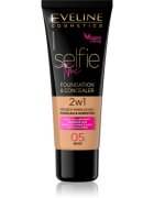 Eveline Cosmetics Selfie Time make-up a korektor 2 v 1 odstín 05 Beige 30 ml