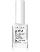 Eveline Cosmetics Total Action zpevňující lak na nehty 8 v 1 12 ml