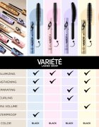 Eveline Cosmetics Variété Lashes Show voděodolná řasenka pro objem a zahuštění řas 10 ml