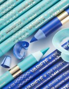 Eveline Cosmetics Variété voděodolná gelová tužka na oči odstín 13 Blue Sky 1 ks