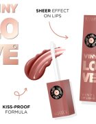 Eveline Cosmetics VINY LOVE Vinyl Lip Liquid dlouhotrvající tekutá rtěnka odstín 01 4 ml