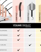 Eveline Cosmetics Volumix Fiberlast Rose řasenka pro efekt umělých řas 9 ml