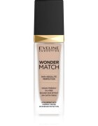 Eveline Cosmetics Wonder Match dlouhotrvající tekutý make-up s kyselinou hyaluronovou odstín 12 Light Natural 30 ml
