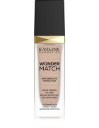 Eveline Cosmetics Wonder Match dlouhotrvající tekutý make-up s kyselinou hyaluronovou odstín 35 Sunny Beige 30 ml