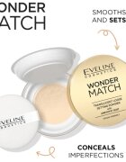 Eveline Cosmetics Wonder Match transparentní fixační pudr 6 g