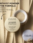 Eveline Cosmetics Wonder Match transparentní fixační pudr 6 g