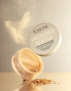 Eveline Cosmetics Wonder Show rozjasňující sypký pudr na obličej a tělo Maxi Glam 6 g