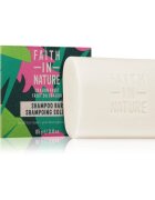 Faith In Nature Dragon Fruit organický tuhý šampon pro poškozené a barvené vlasy 85 g