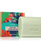 Faith In Nature Hand Made Soap Aloe Vera přírodní tuhé mýdlo s aloe vera 100 g