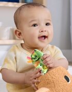 Fisher-Price Snuggly Snacky Capy plyšová hračka s chrastítkem 1 ks