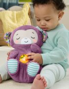 Fisher-Price Soothe'n Snuggle Purple Monkey plyšová hračka s melodií 1 ks