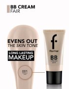 flormar BB Cream BB krém s hydratačním účinkem SPF 20 odstín BB01 Fair 35 ml
